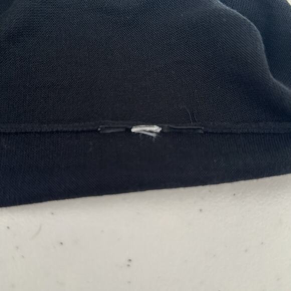 Vintage Balenciaga Black Side Shark tooth Hem Top size S Rare - Picture 11 of 12